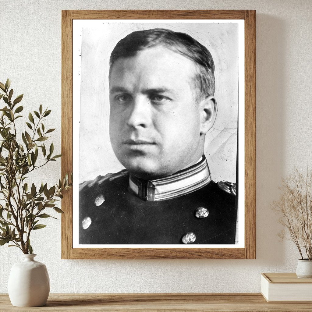Historic Geo. A. White, Adj't Gen. of Ore. Print, Vintage Art