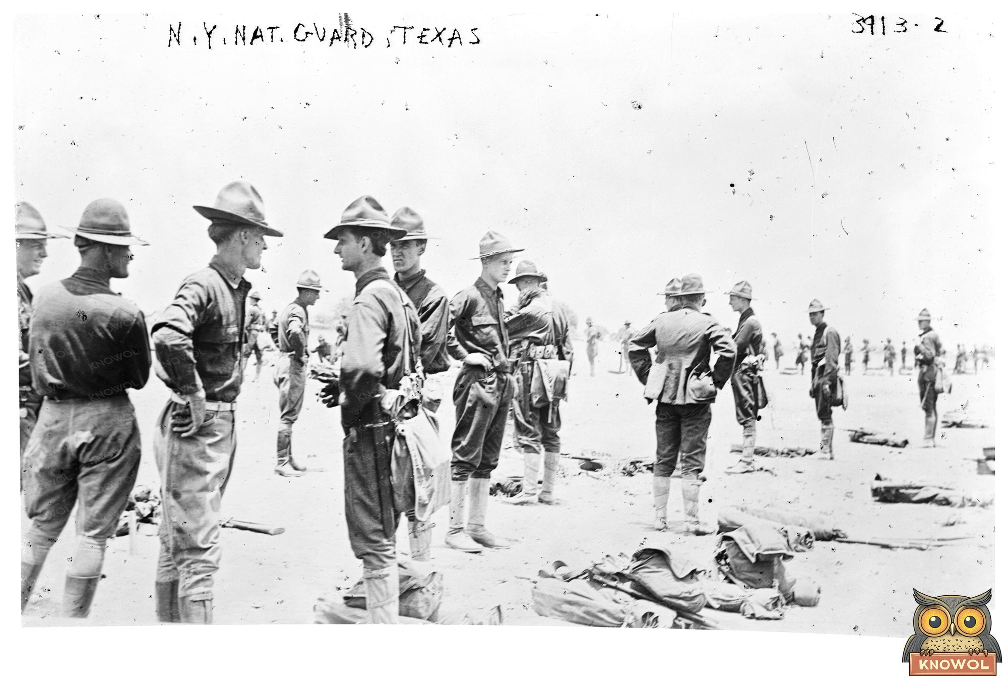 New York National Guard in Texas, July 1916