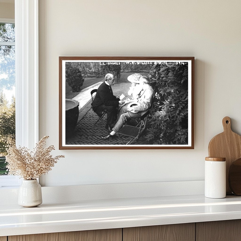 1920s American Political Figures with Their Spouses