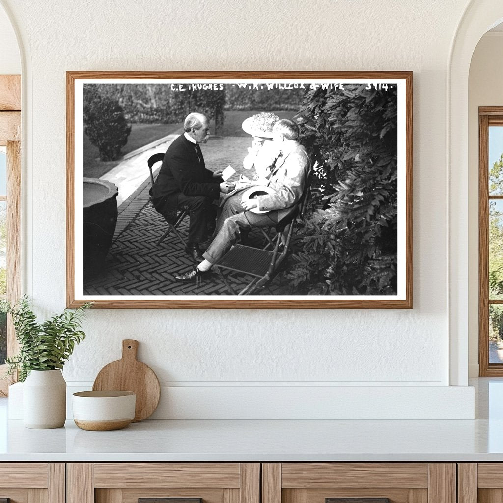 1920s American Political Figures with Their Spouses