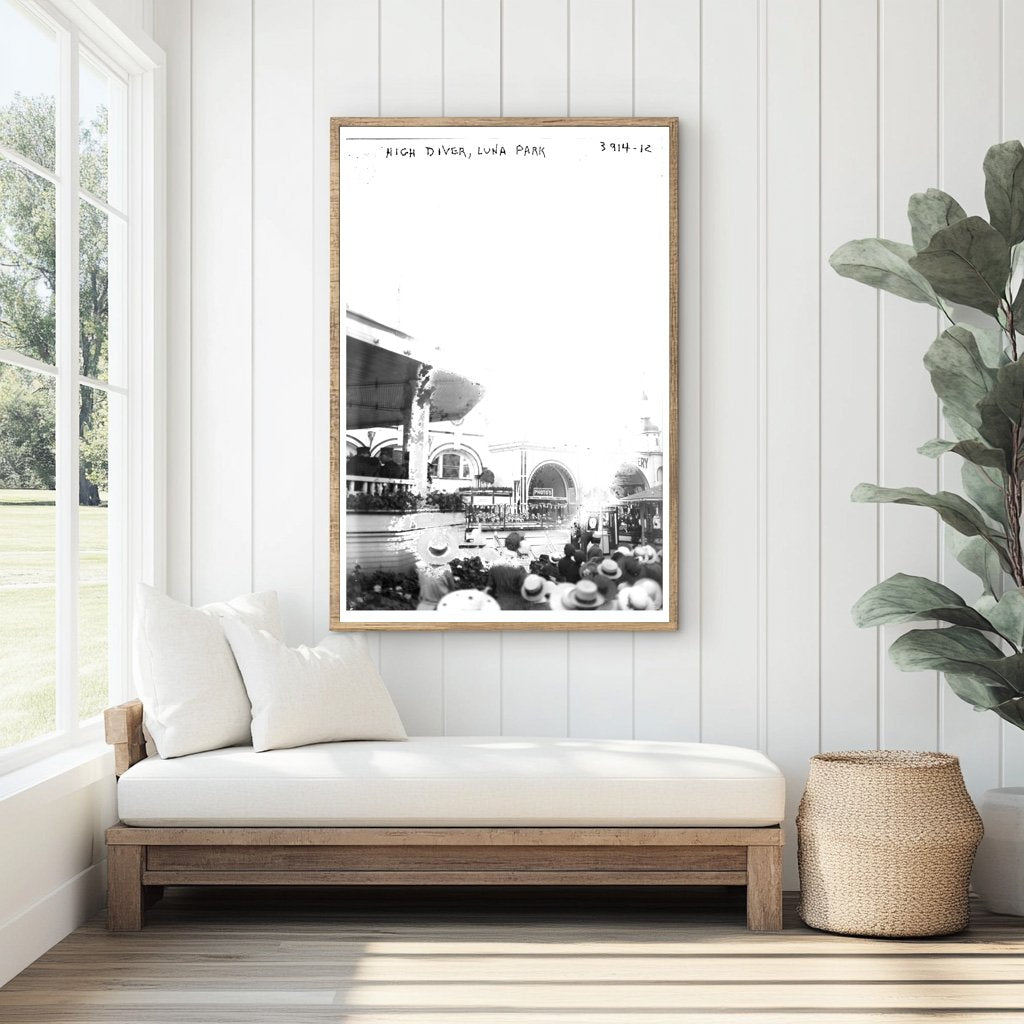 Luna Park High Diver Leaps into History, 1915-1920