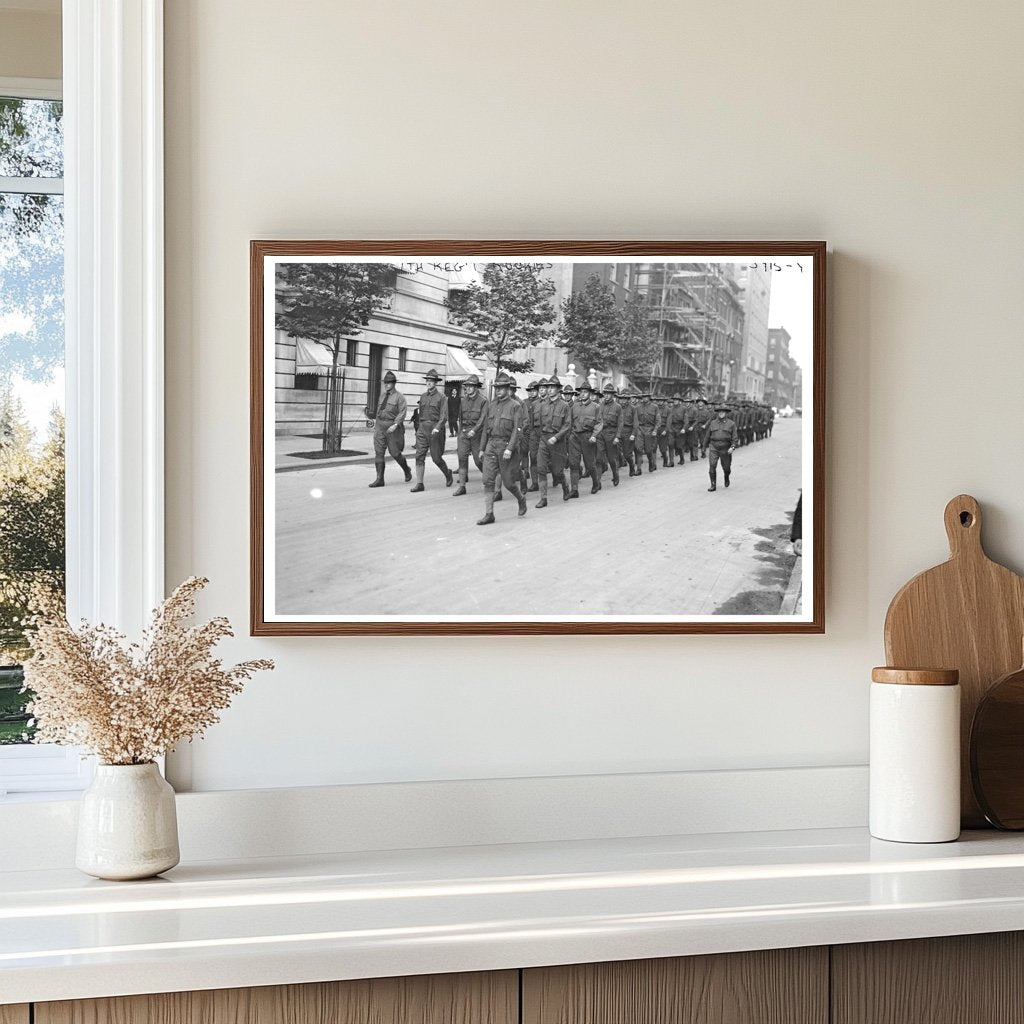 Historic Gathering of 7th Regiment Rookies, 1915-1920