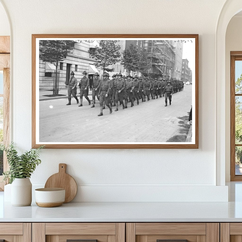 Historic Gathering of 7th Regiment Rookies, 1915-1920