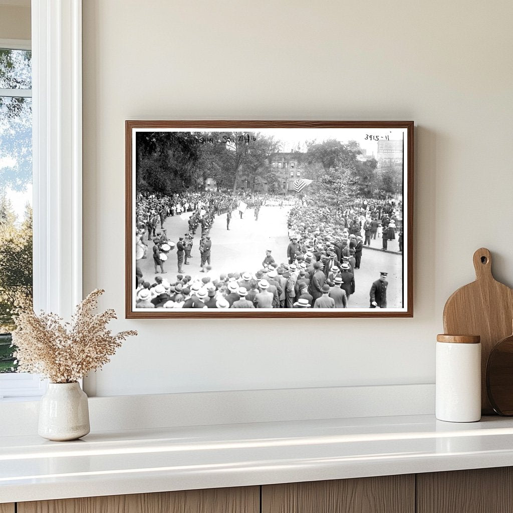 July 4th Celebration in Historic Washington Square, 1916