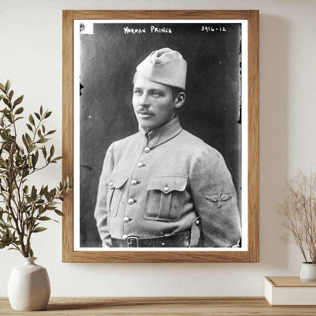 Historic Norman Prince Print, Vintage Art