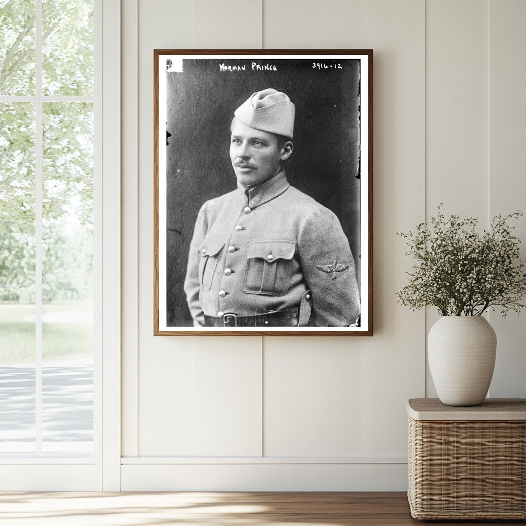 Historic Norman Prince Print, Vintage Art