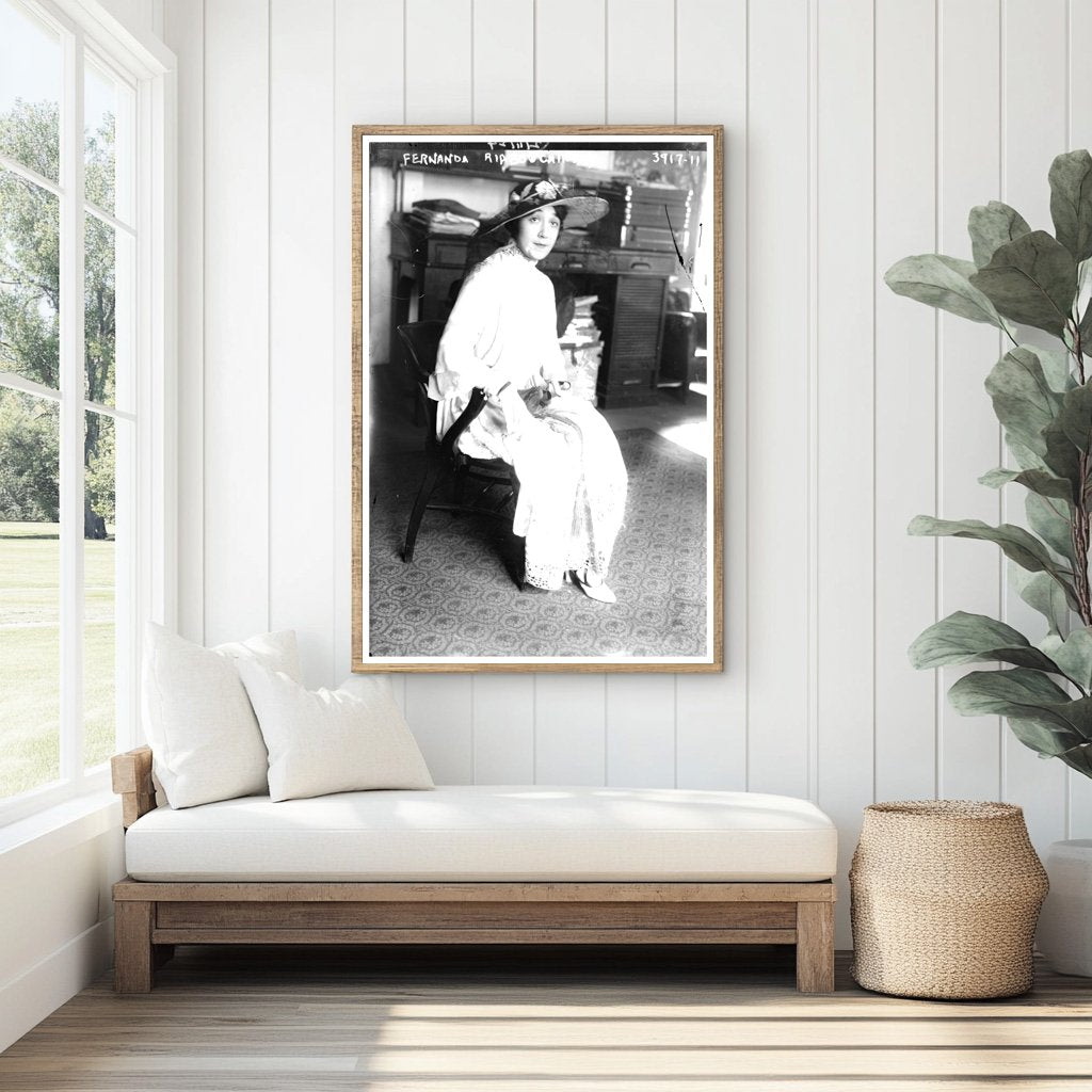 Fernanda Riabouchinsky: A Portrait from 1915-1916