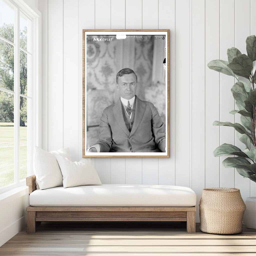A.K. Kippert: 1915 Portrait of Early 20th Century Icon