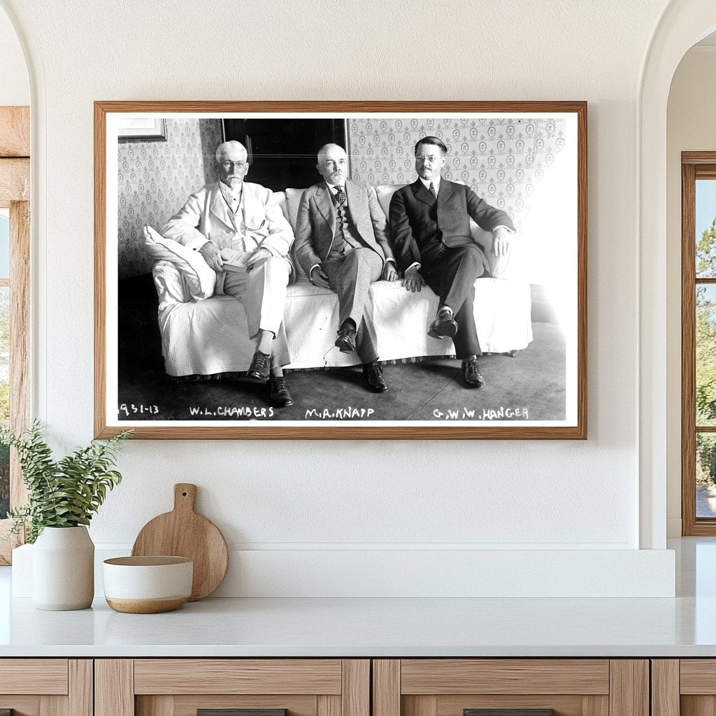 1916 Historical Gathering of Notable Figures