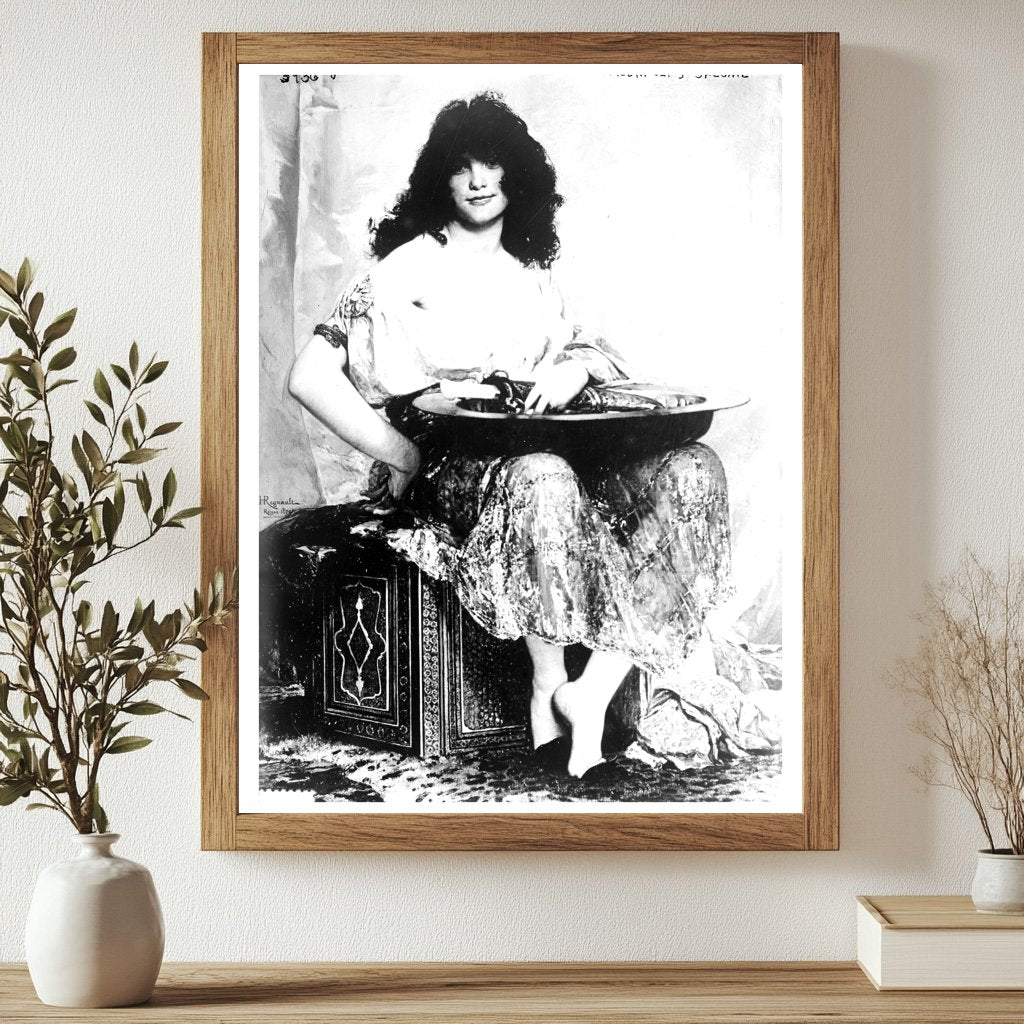 Historic Regnault's Salome Print, Vintage Art