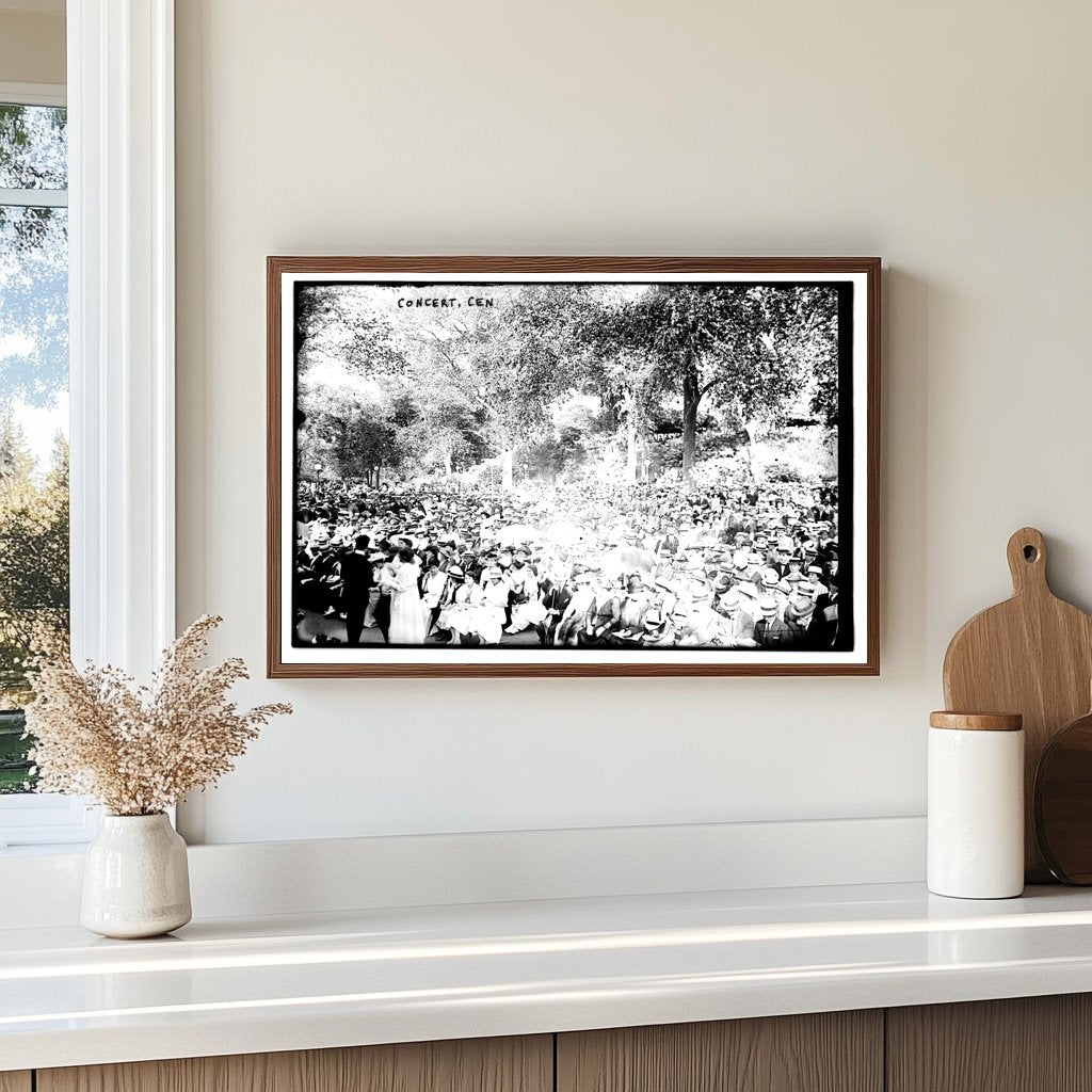 1910s Central Park Concert: New Yorks Musical Scene