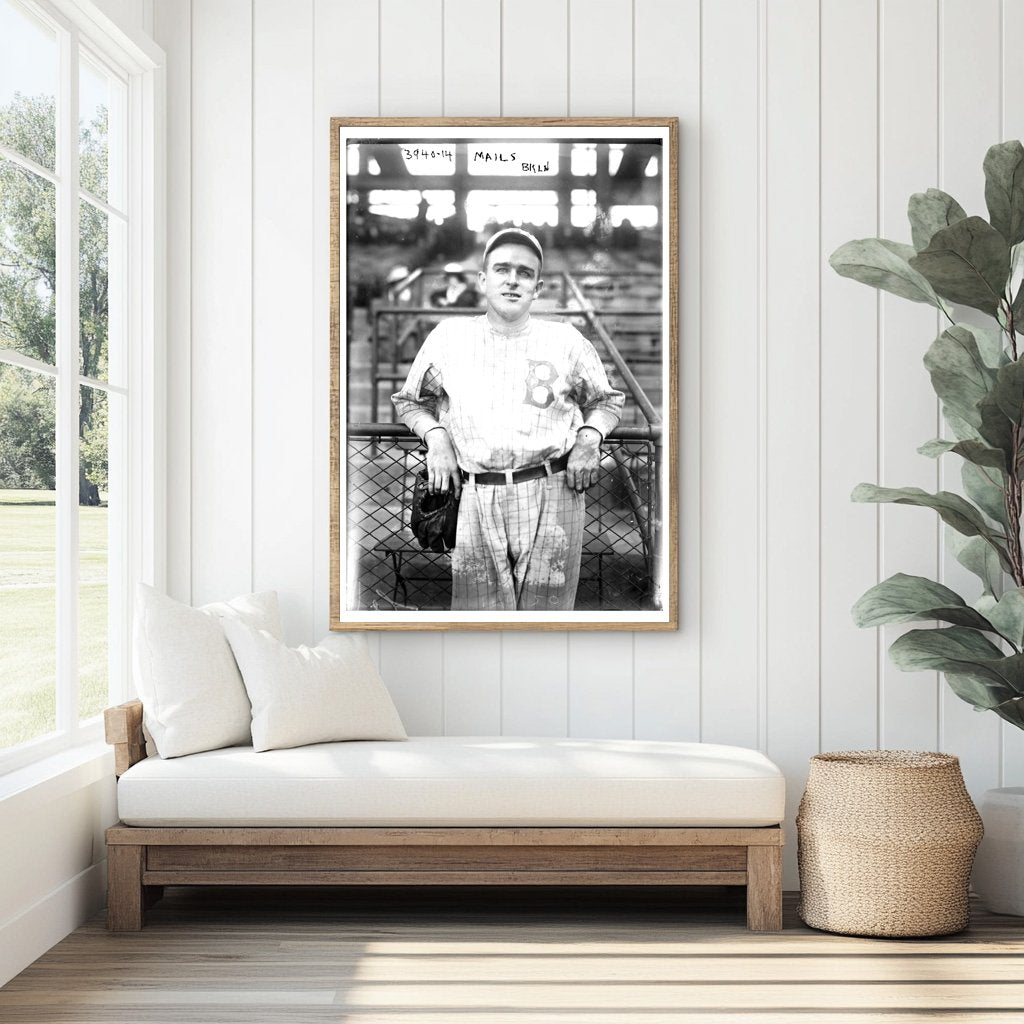 1916 Brooklyn NL Star: John W. Duster Mails Pitcher