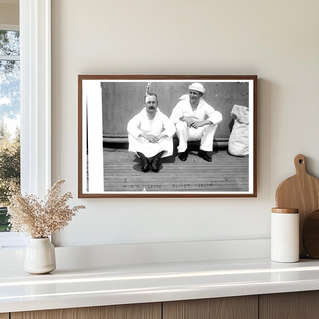 Notable Iselins: Early 20th Century Legacy Portrait