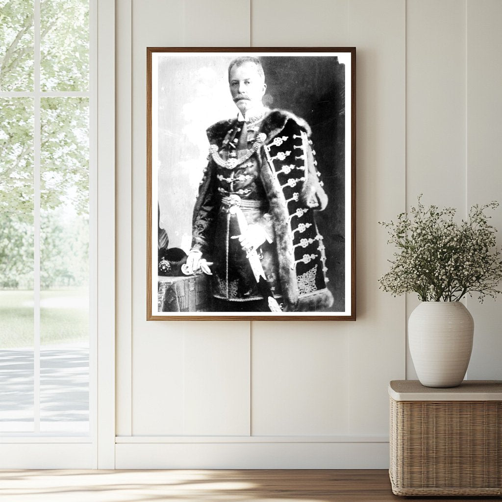Historic Count Casimir Zichy Print, Vintage Art