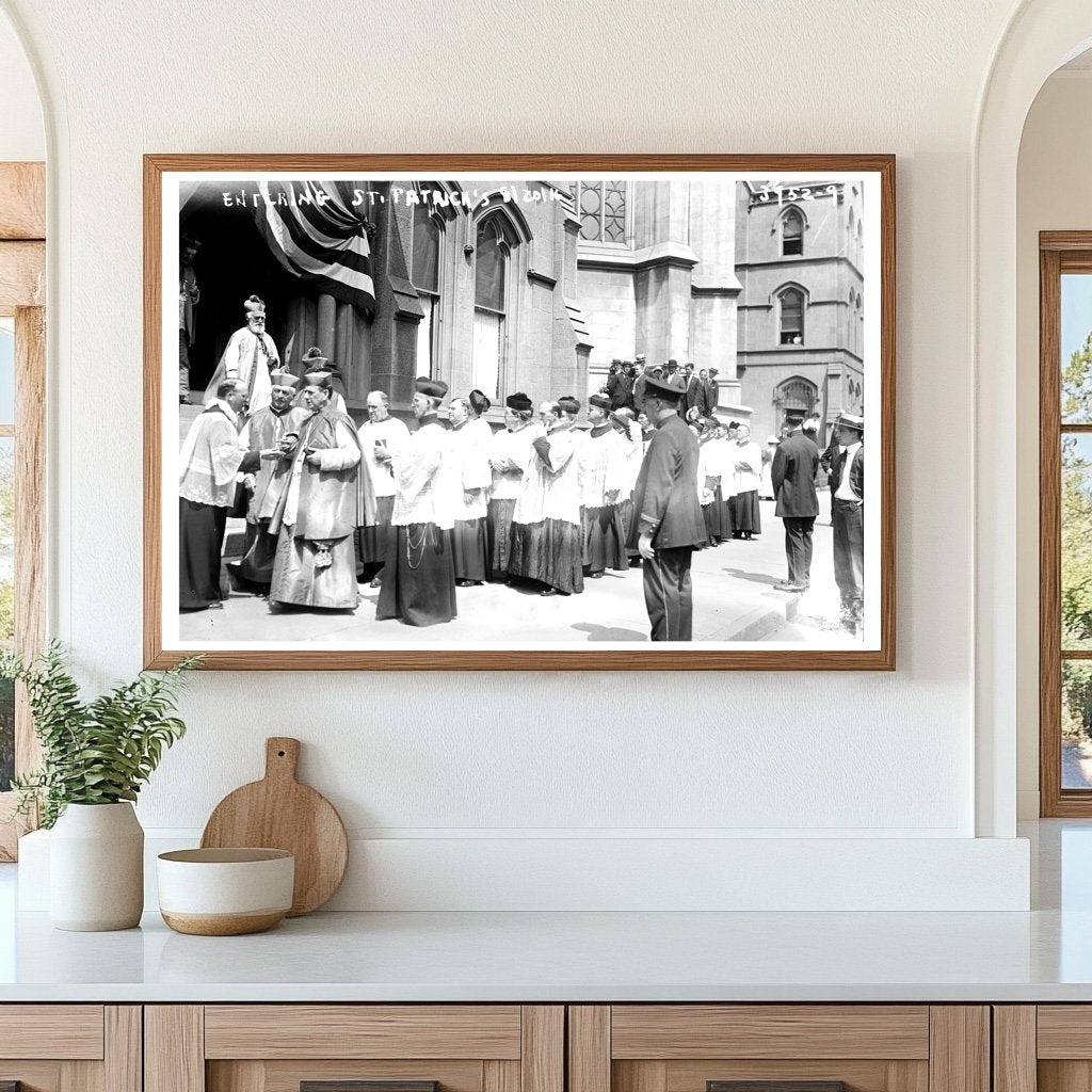 St. Patricks Cathedral Entrance – A 1916 New York Gem