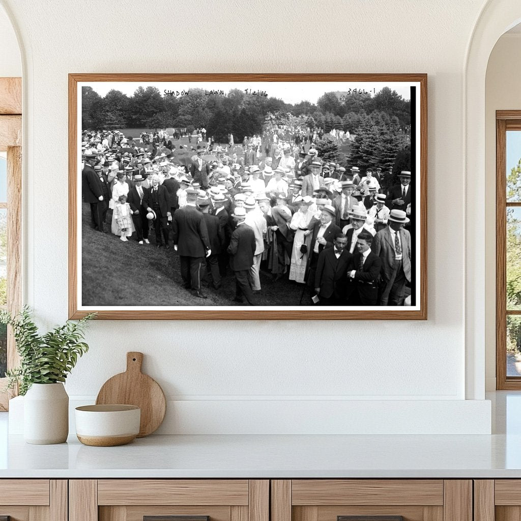 Historic Shadow Lawn Landscape from 1916