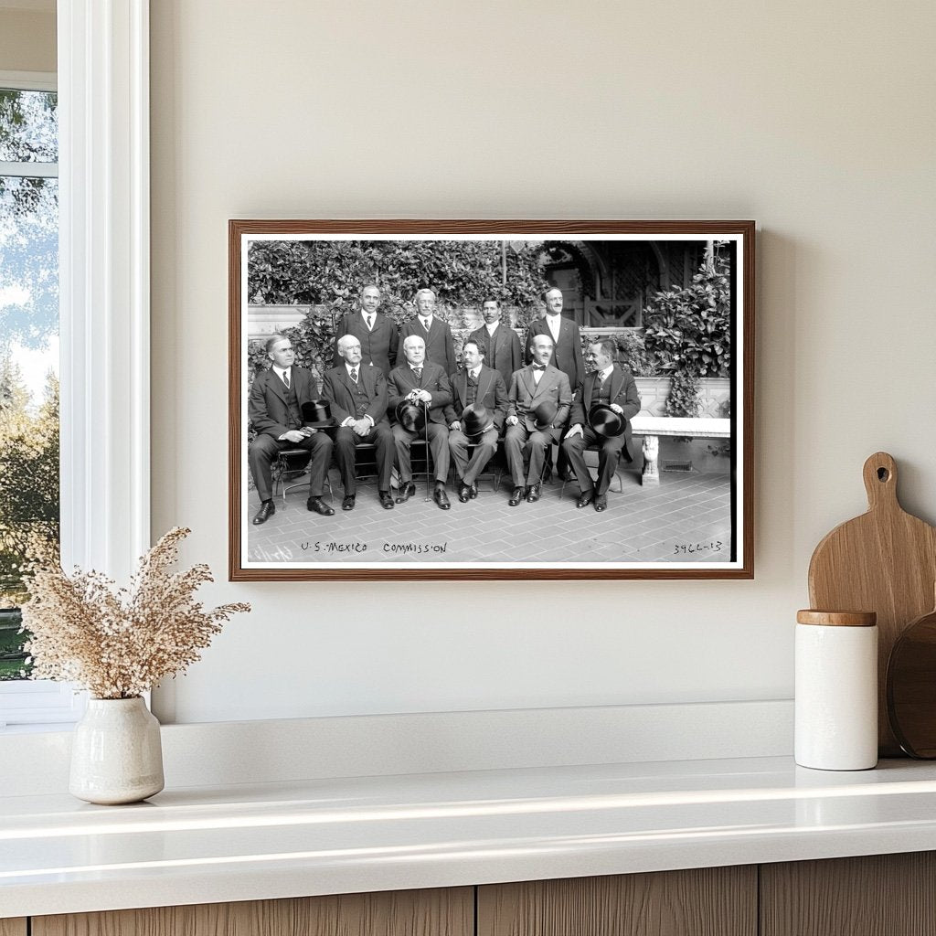 1916 Diplomatic Meeting: U.S. Mexico Commission Moment