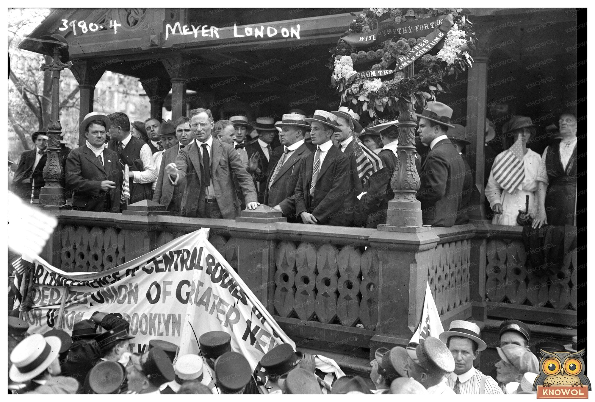 1916 Portrait of Meyer London: Advocate for Change