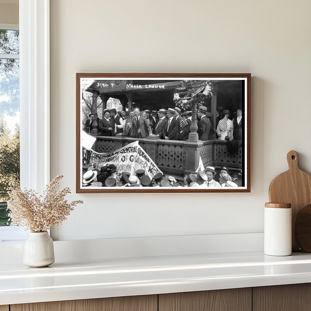 1916 Portrait of Meyer London: Advocate for Change