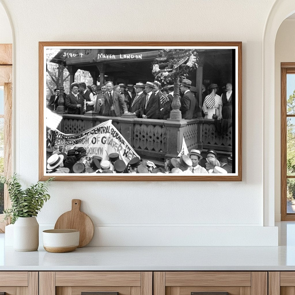 1916 Portrait of Meyer London: Advocate for Change