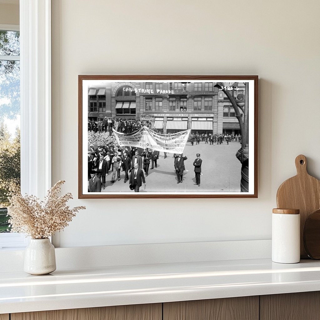 1916 Car Strike Parade: A Pivotal Labor Movement