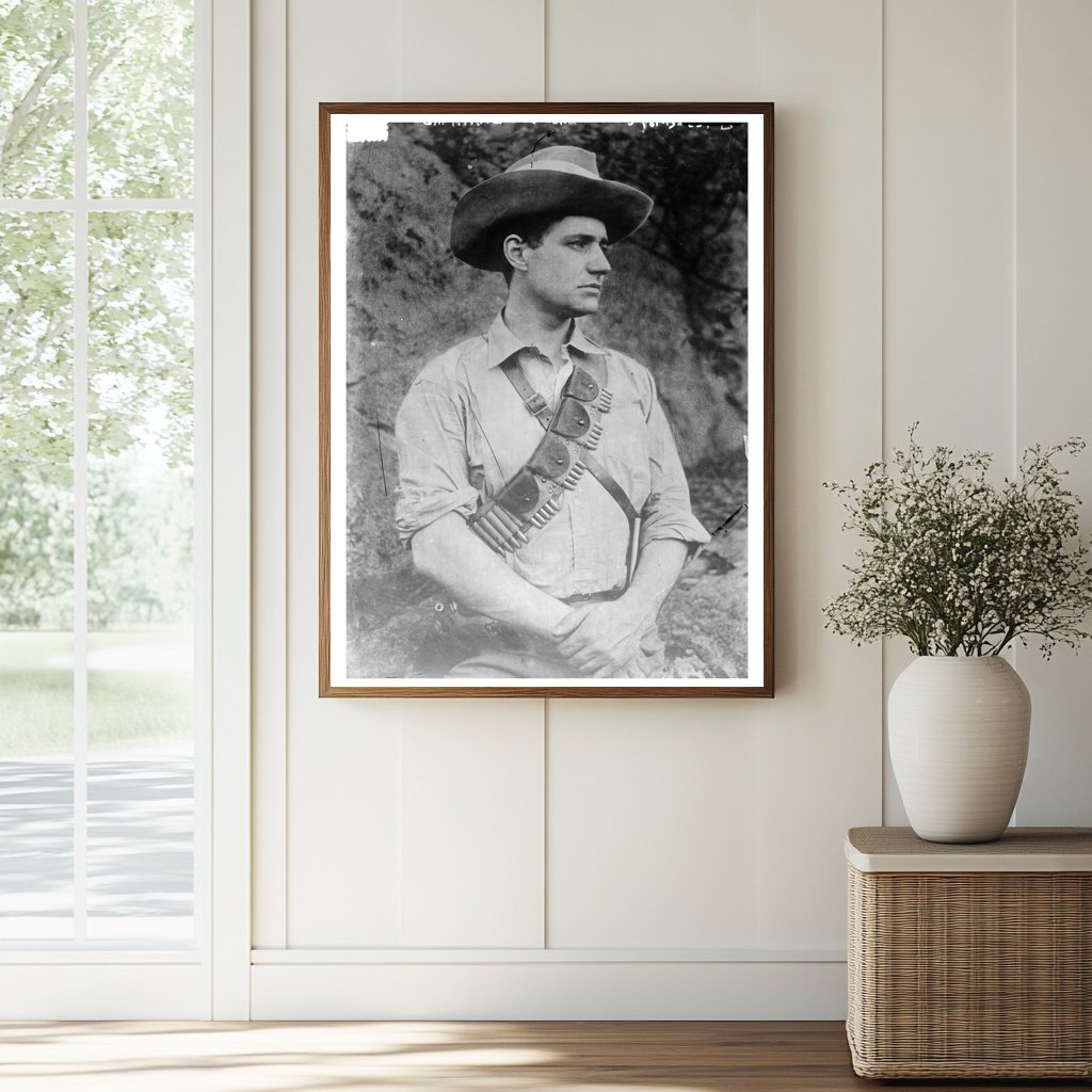 Historic Capt. Fritz Duquesne Print, Vintage Art