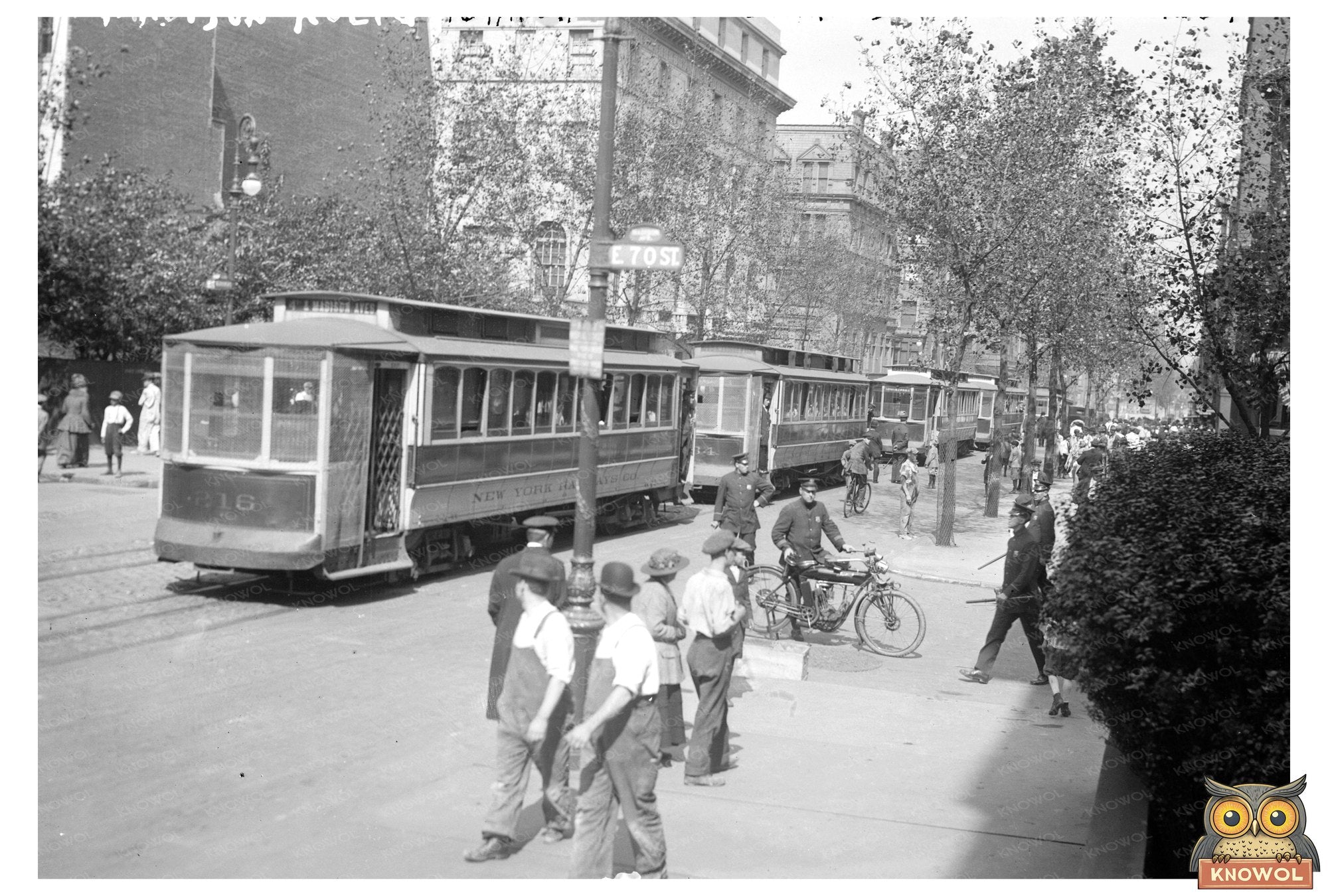 Labor Unrest: Madison Ave. Protest circa 1915