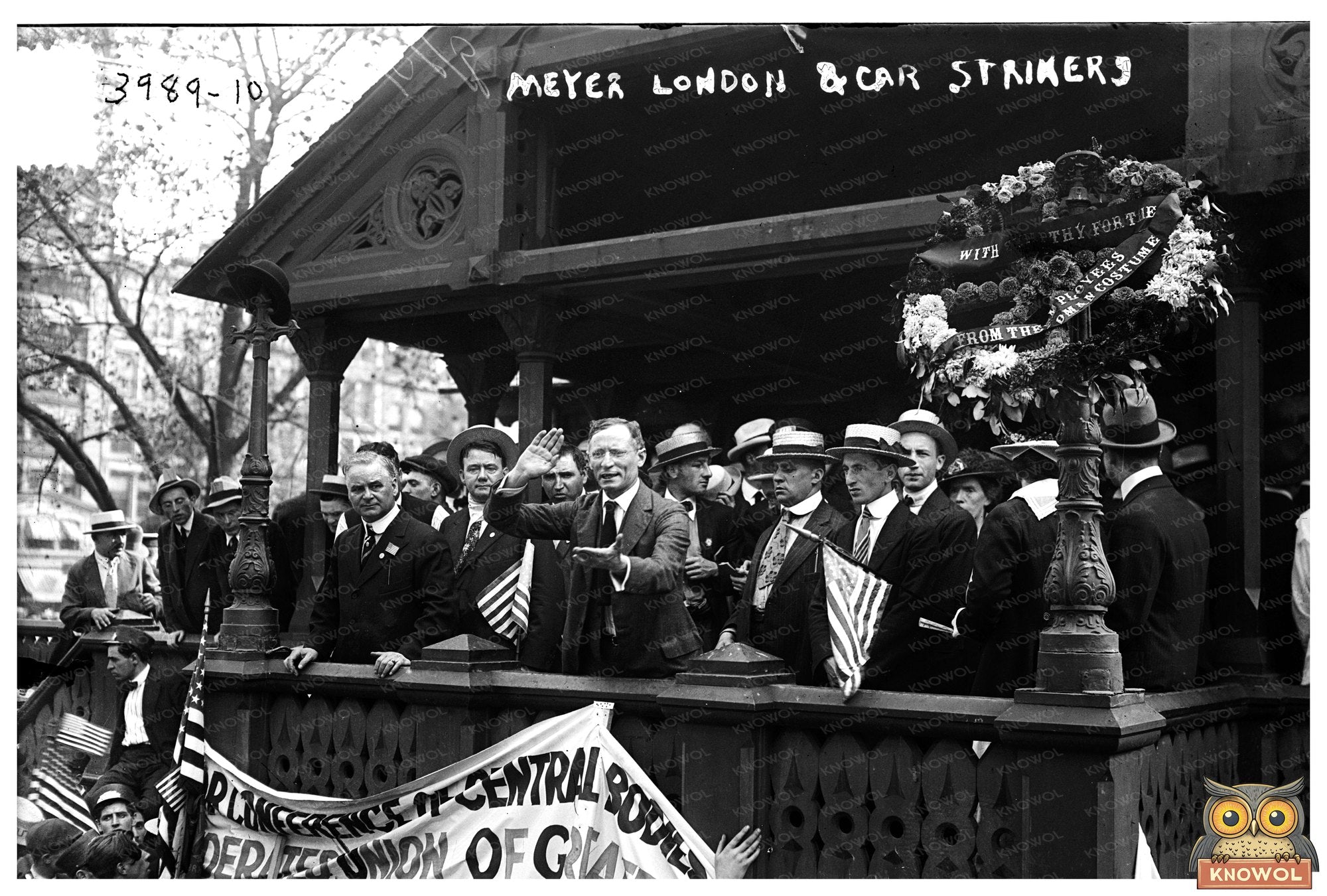 1916 Labor Strikers Unite: Meyer London’s Bold Stand