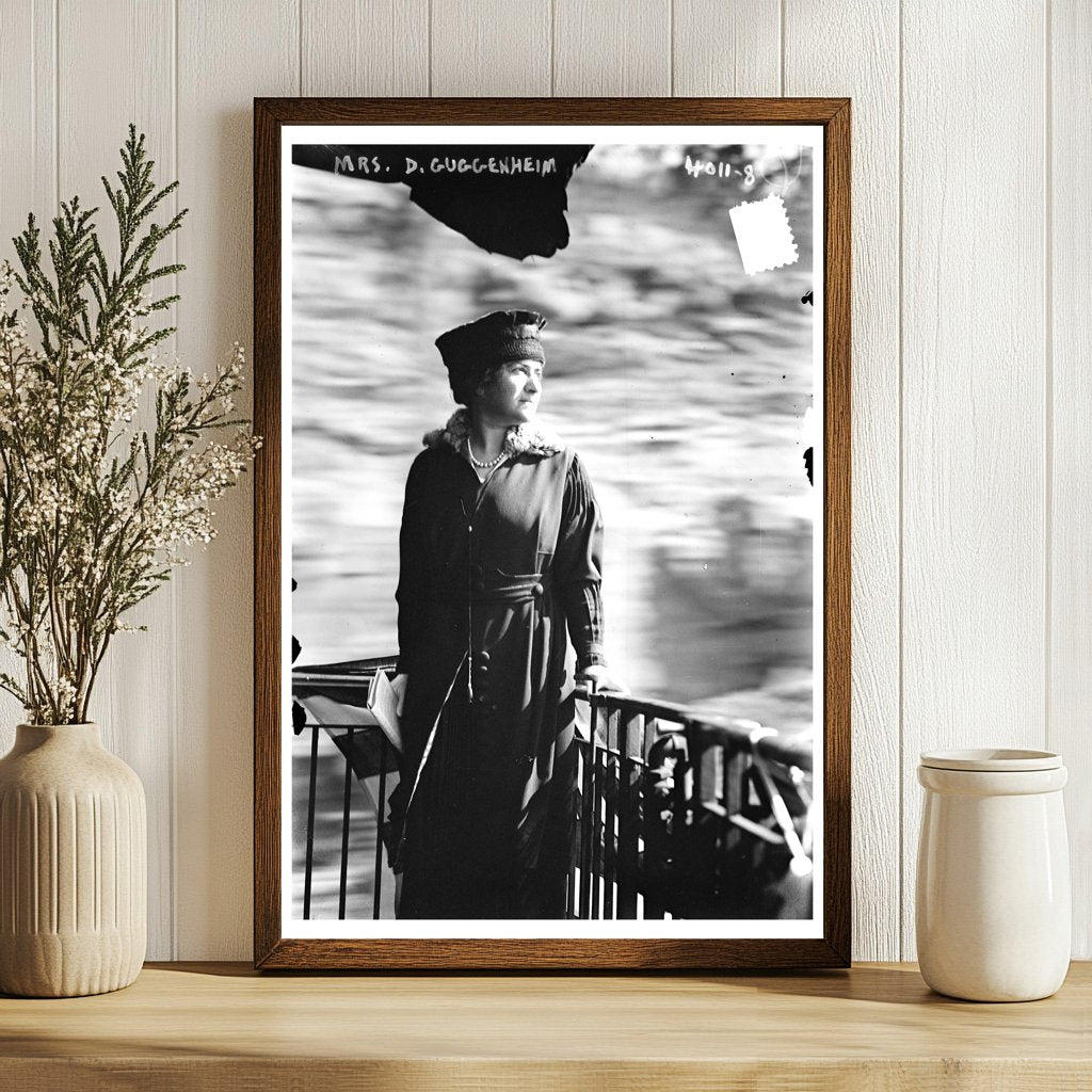 Graceful Portrait of Mrs. Guggenheim, 1916