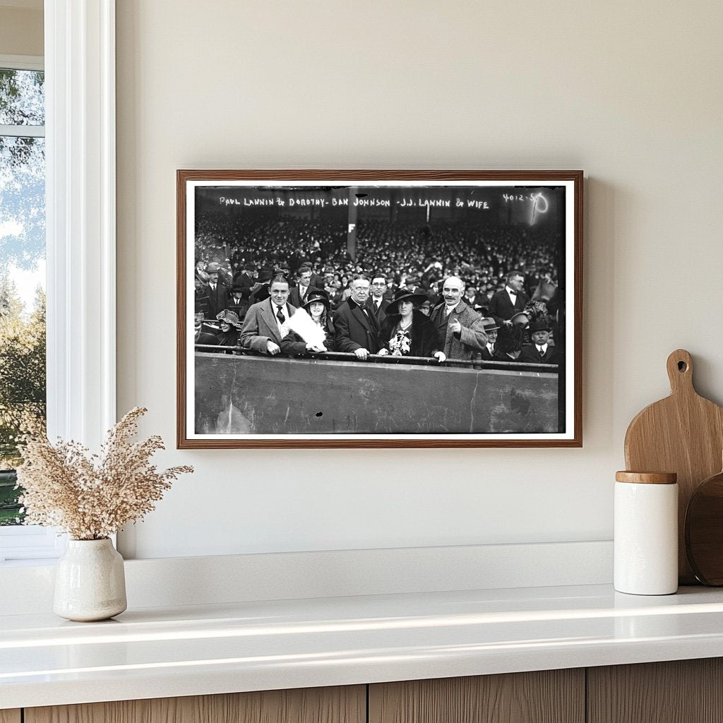 1916 Baseball Pioneers: Lannin & Friends Snapshot