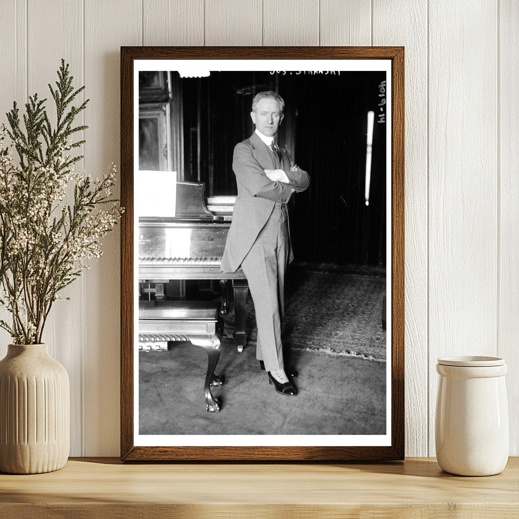 Jos. Stransky: Iconic Performer of the Early 20th Century