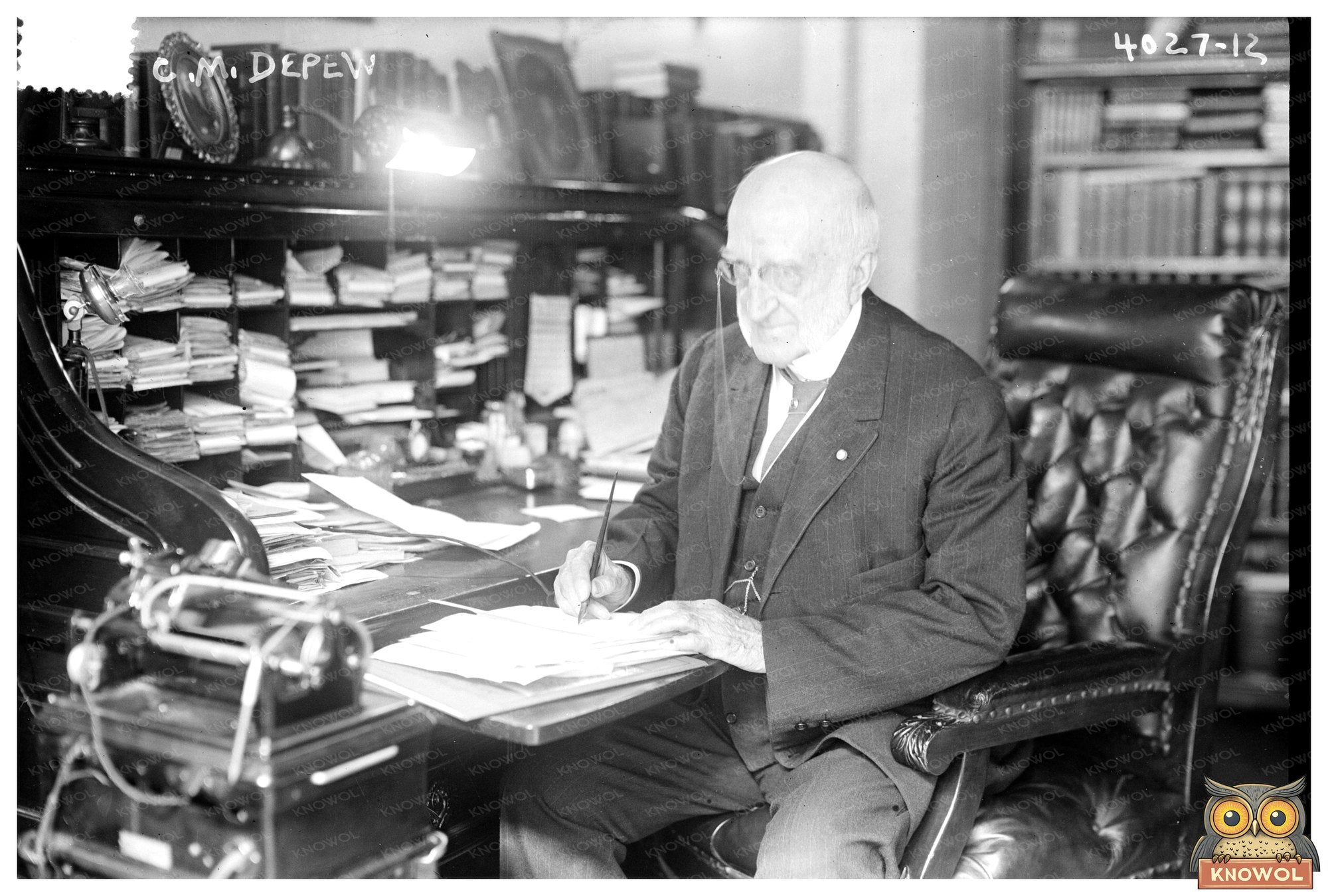 Legacy of Leadership: C.M. Depew, 1916 Portrait