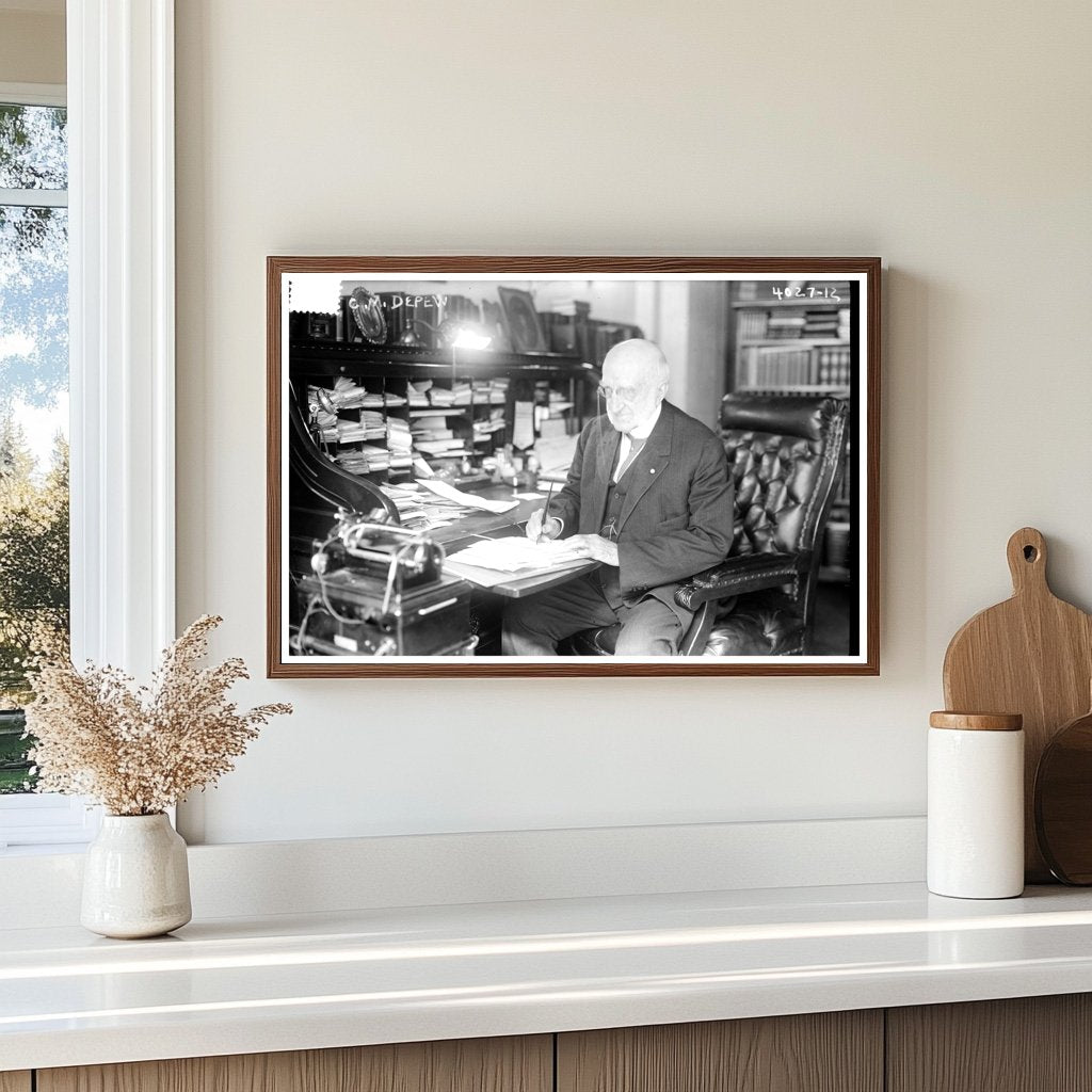 Legacy of Leadership: C.M. Depew, 1916 Portrait