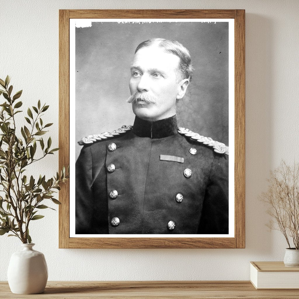 Historic Gen. Sir H.B. Watkins Print, Vintage Art