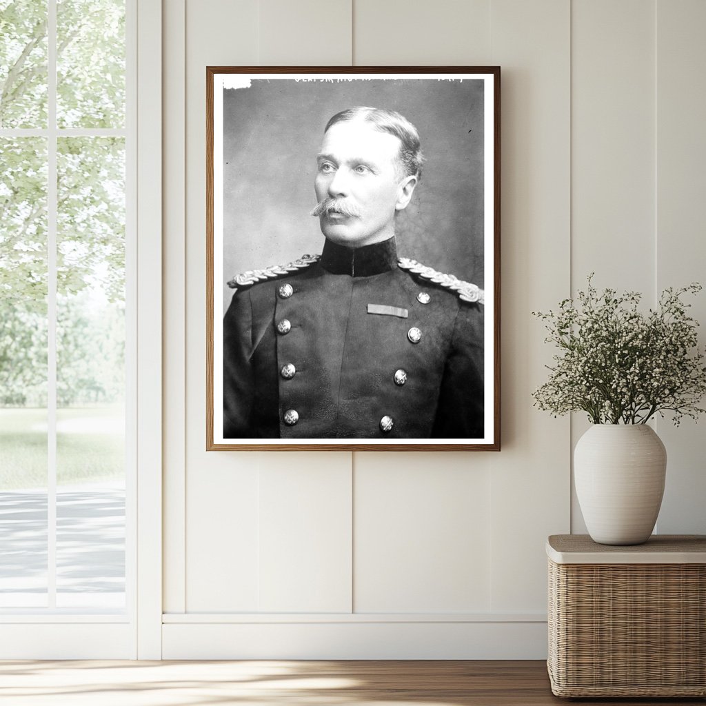 Historic Gen. Sir H.B. Watkins Print, Vintage Art