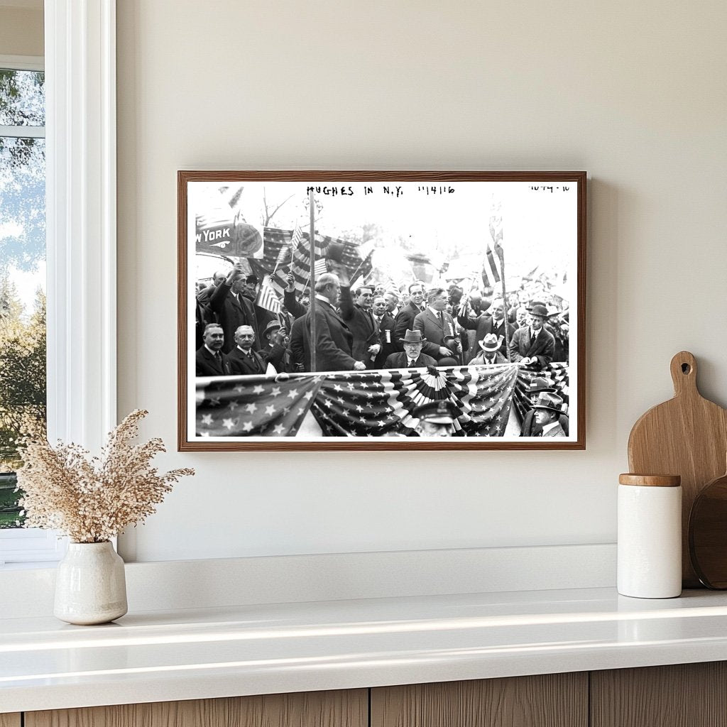 New York City Streetscape in November 1916