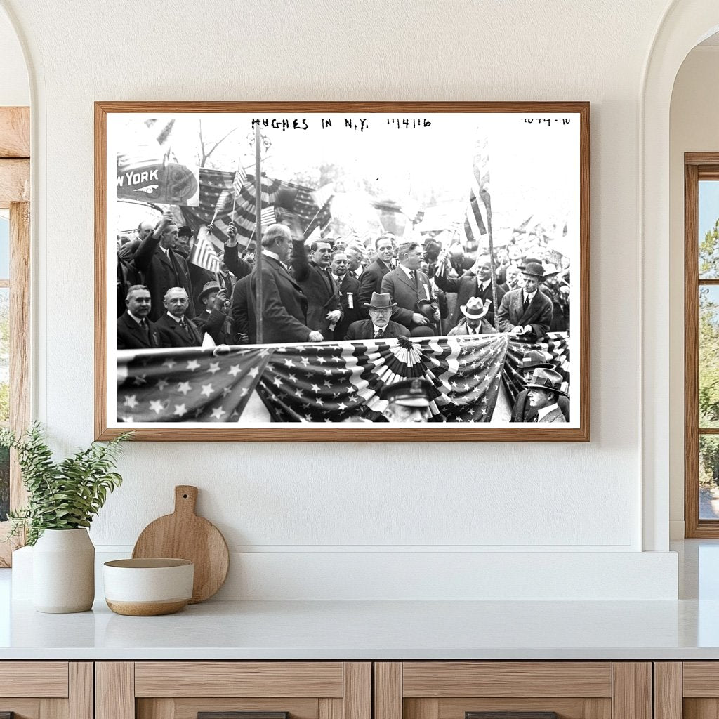 New York City Streetscape in November 1916