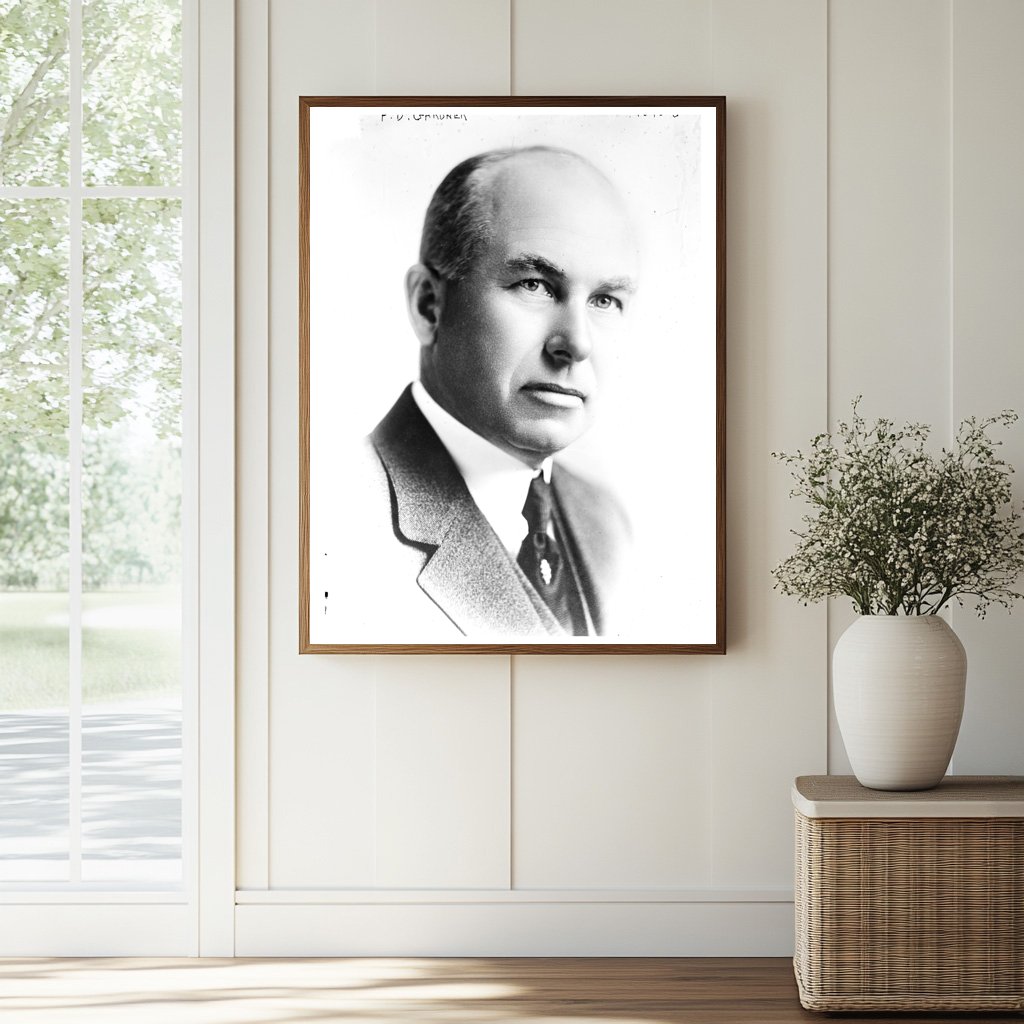 Historic F.D. Gardner Print, Vintage Art