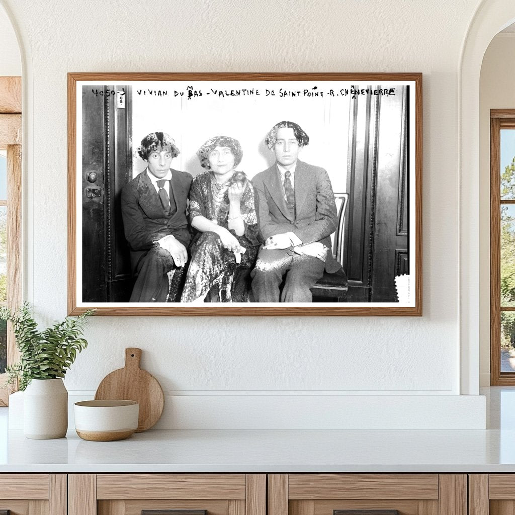 1916 Gathering of Artistic Innovators in France