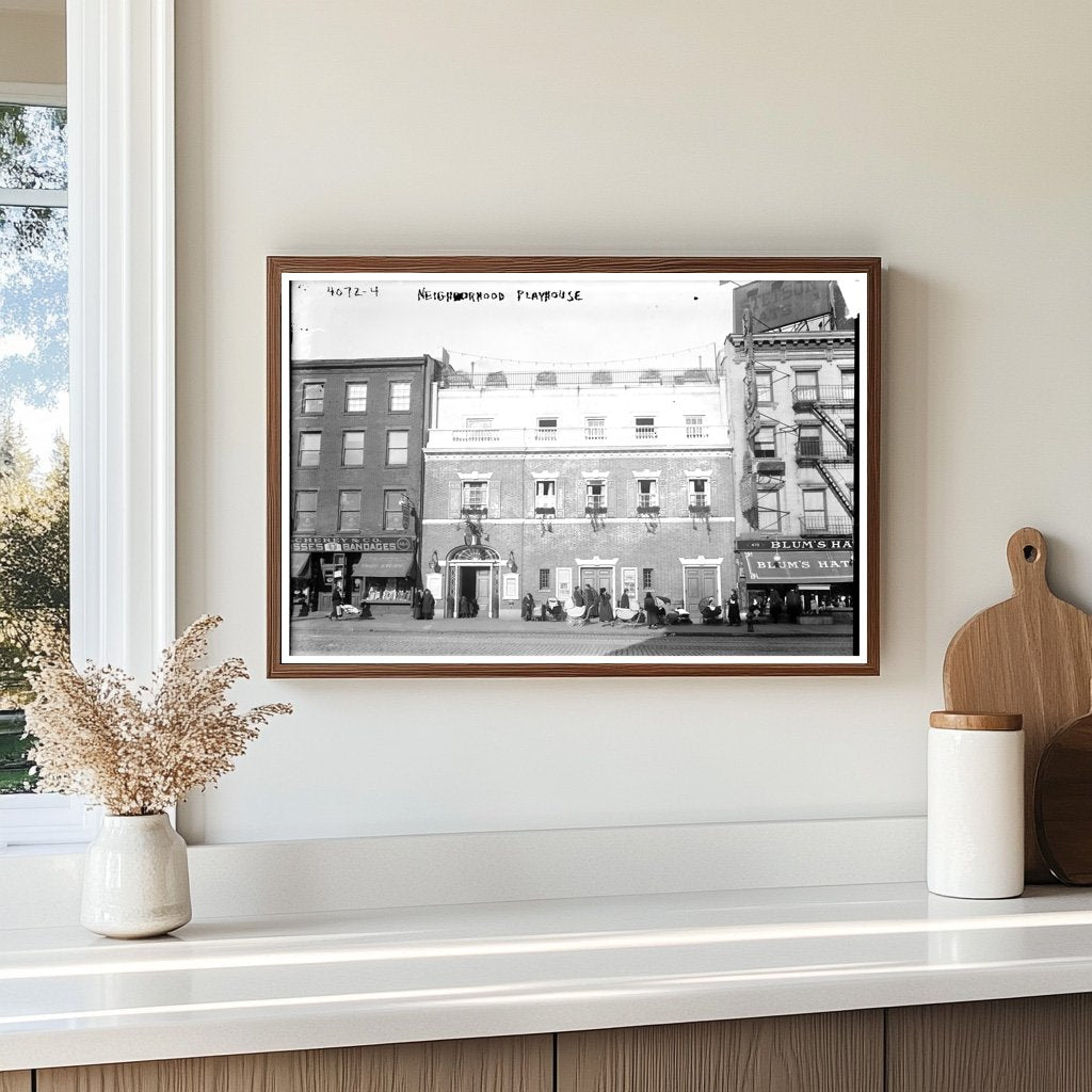 Historic Neighborhood Playhouse: 1915-1917 Arts Hub