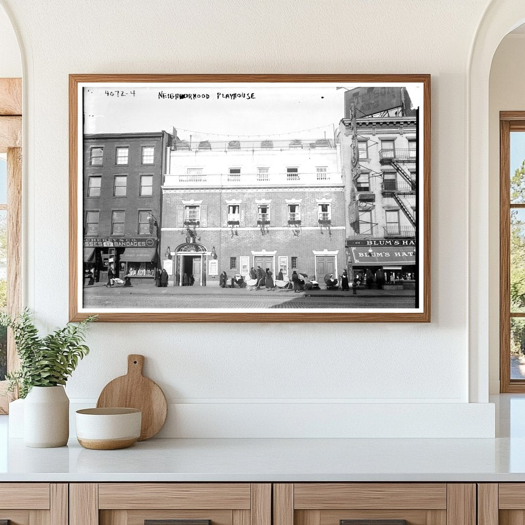 Historic Neighborhood Playhouse: 1915-1917 Arts Hub