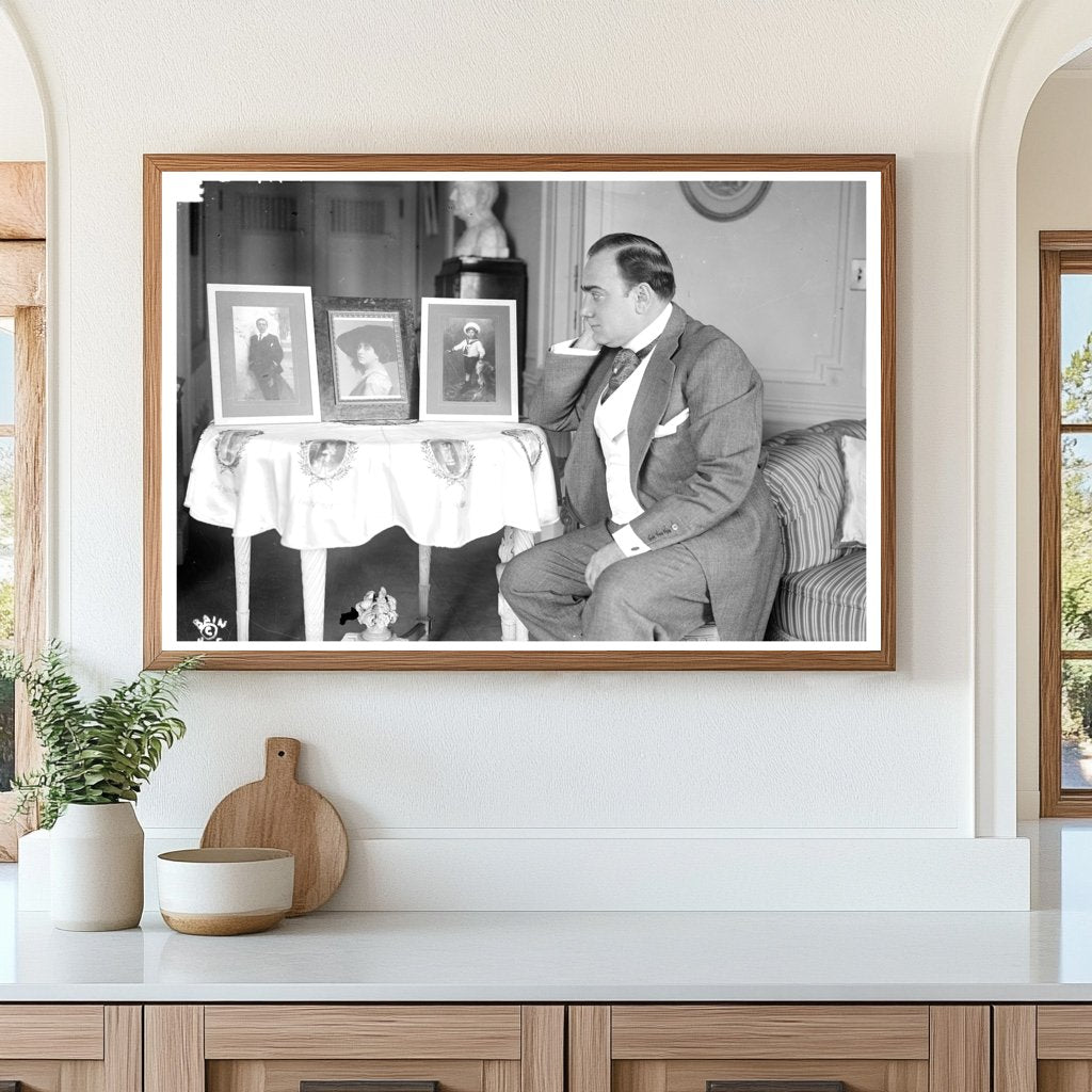 Timeless Portrait of Legendary Tenor Enrico Caruso