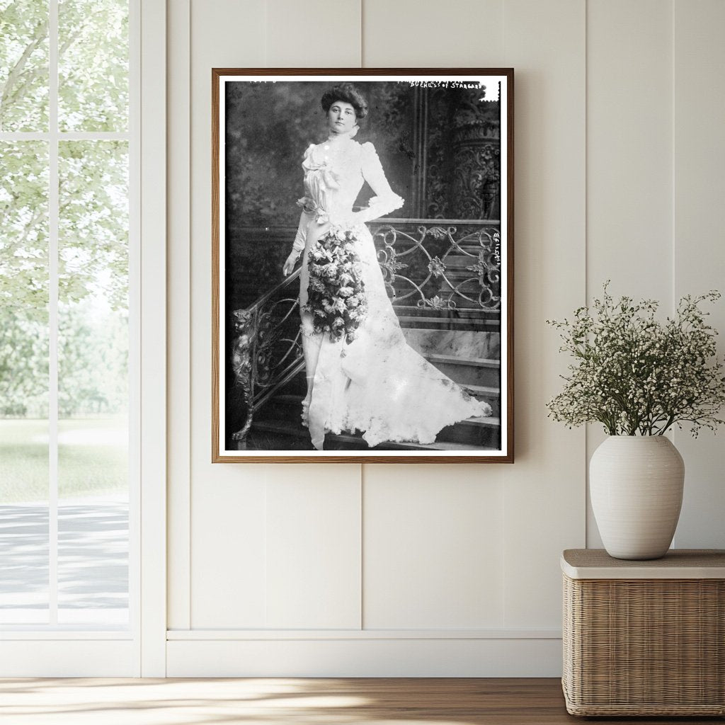 Historic Duchess of Stargard Print, Vintage Art