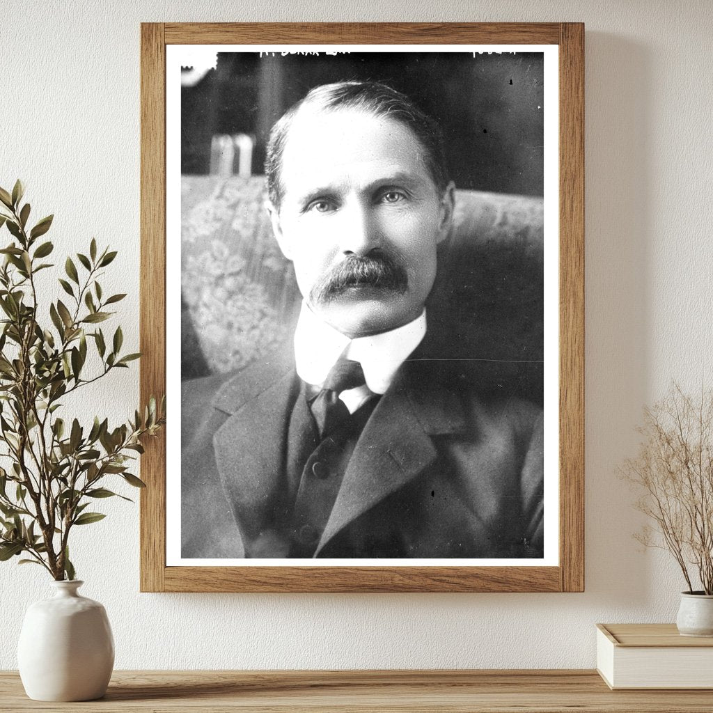 Historic A. Bonar Law Print, Vintage Art