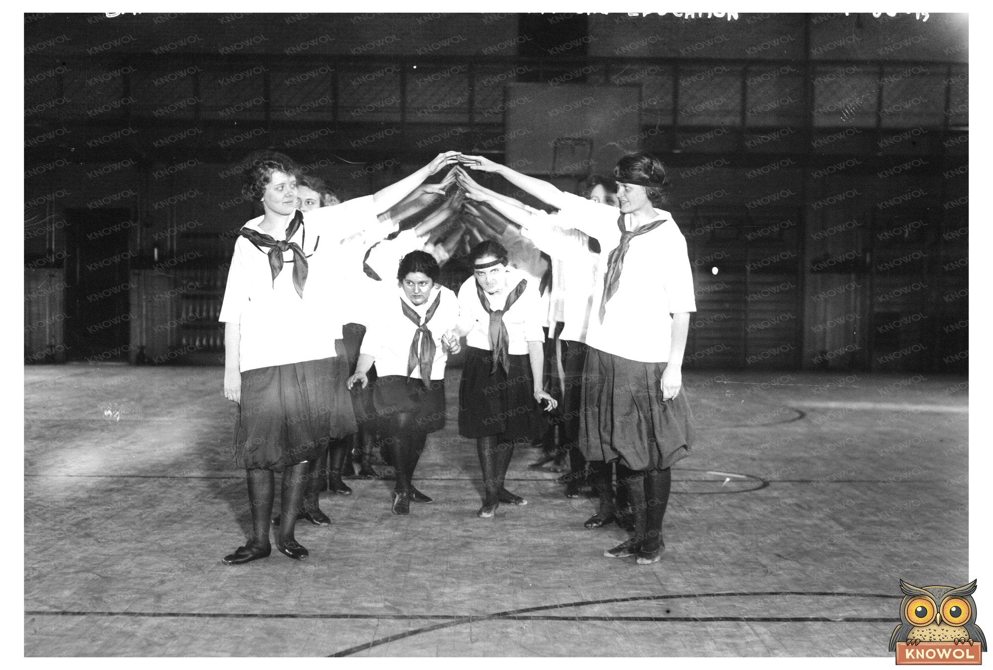 1910s Barnard Freshmen Embrace Physical Education