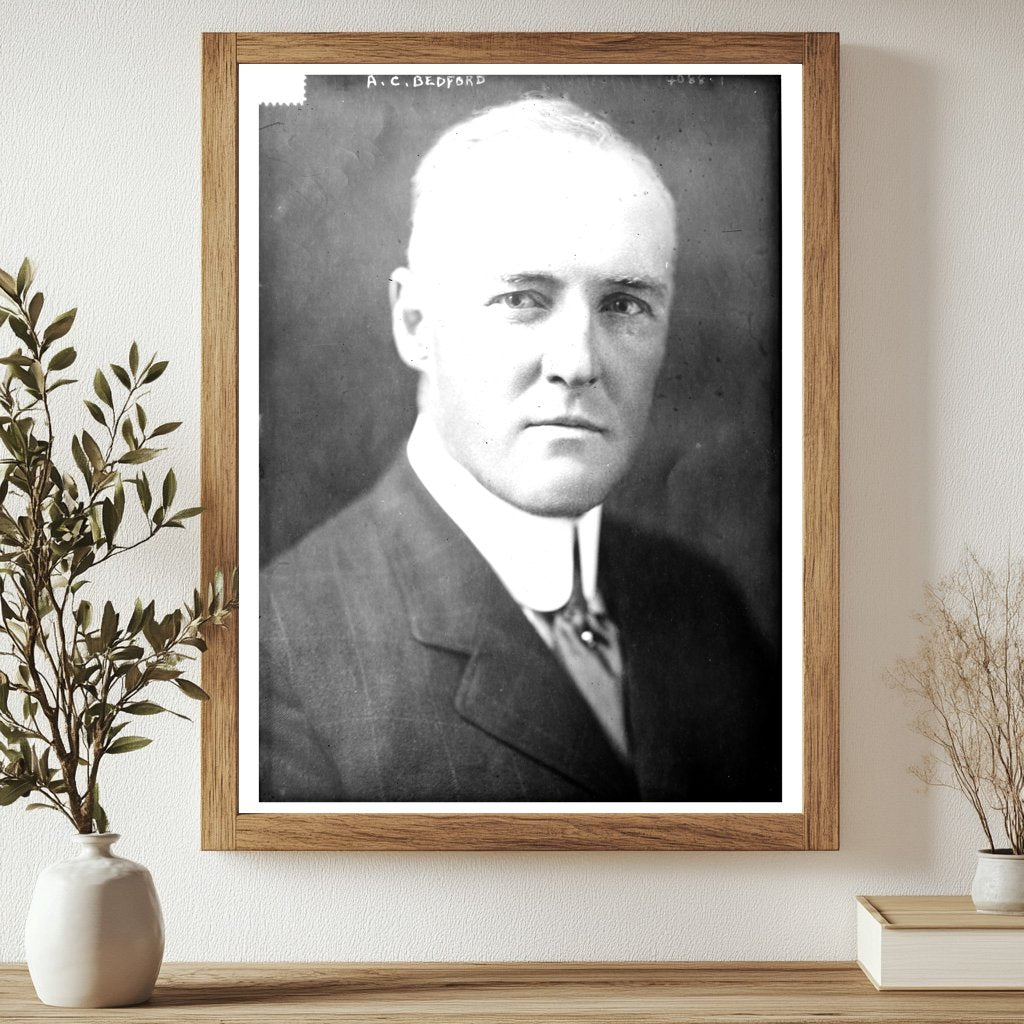 Historic A.C. Bedford Print, Vintage Art