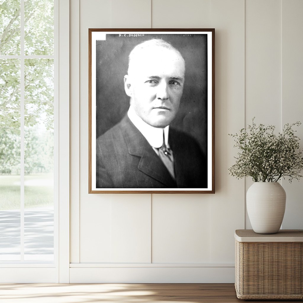Historic A.C. Bedford Print, Vintage Art