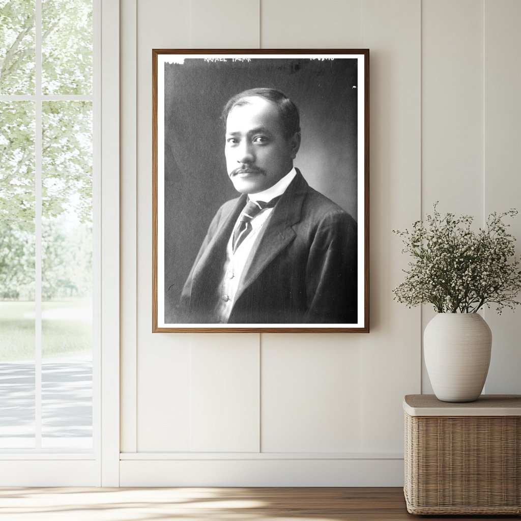Historic Rafael Palma Print, Vintage Art