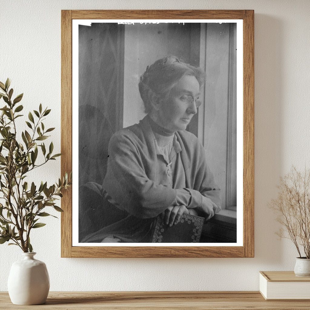 Historic Ellen Gates Starr Print, Vintage Art