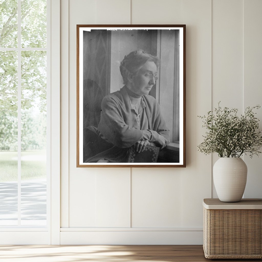 Historic Ellen Gates Starr Print, Vintage Art